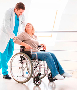 Transporte a pacientes
